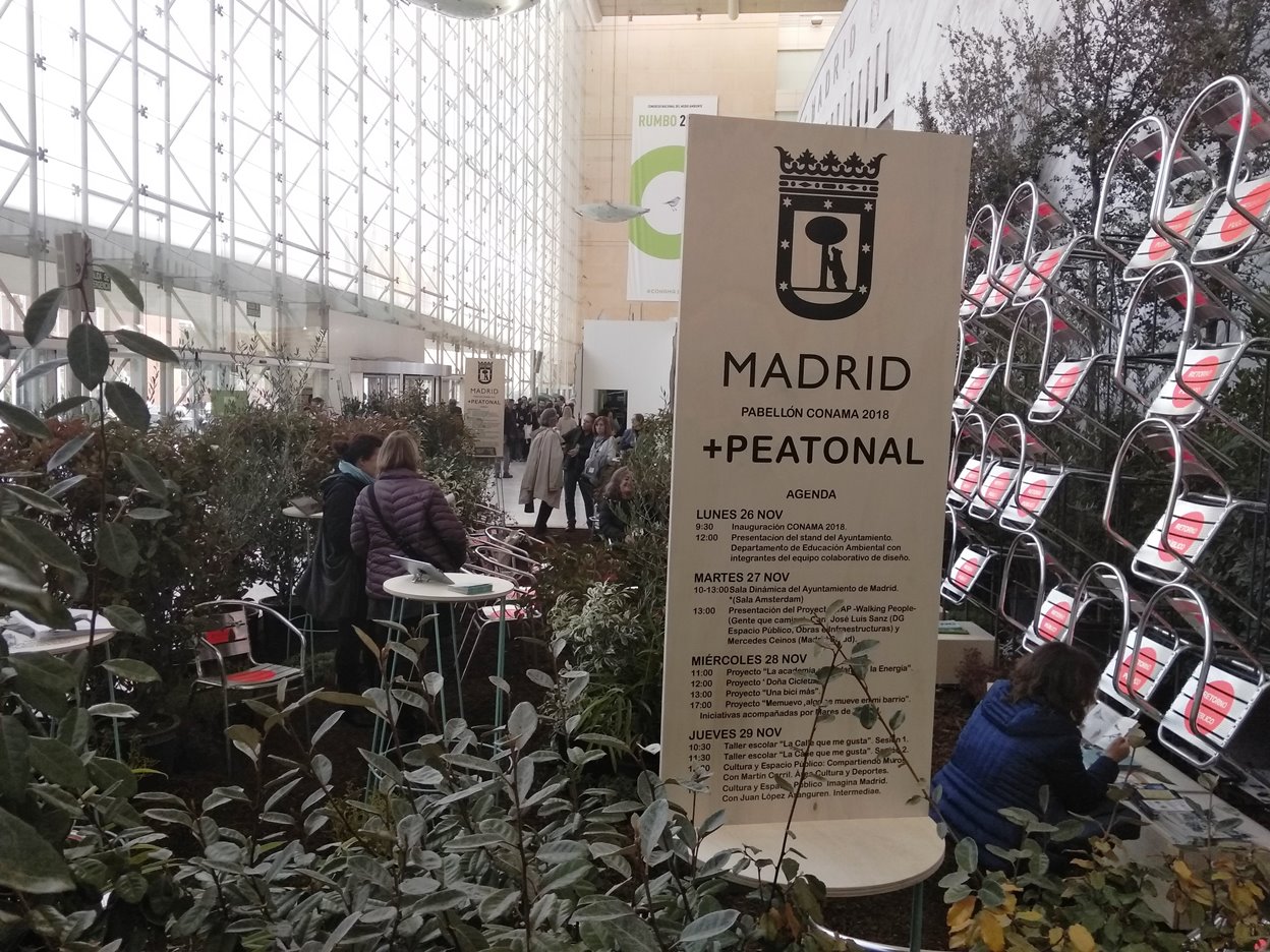 Estand 2018: ‘Madrid + Peatonal’