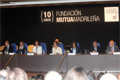 La alcaldesa, Ana Botella, y S.M. la Reina Sofía, en la entrega de becas a jóvenes músicos