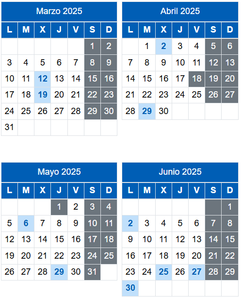 Calendario