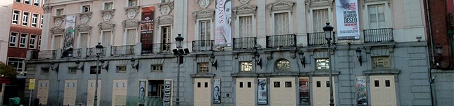 Fachada del Teatro Español
