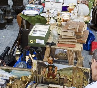 Mercadillo en la Vía Pública. El Rastro