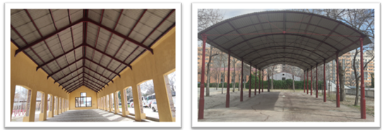 Cubiertas del mercado