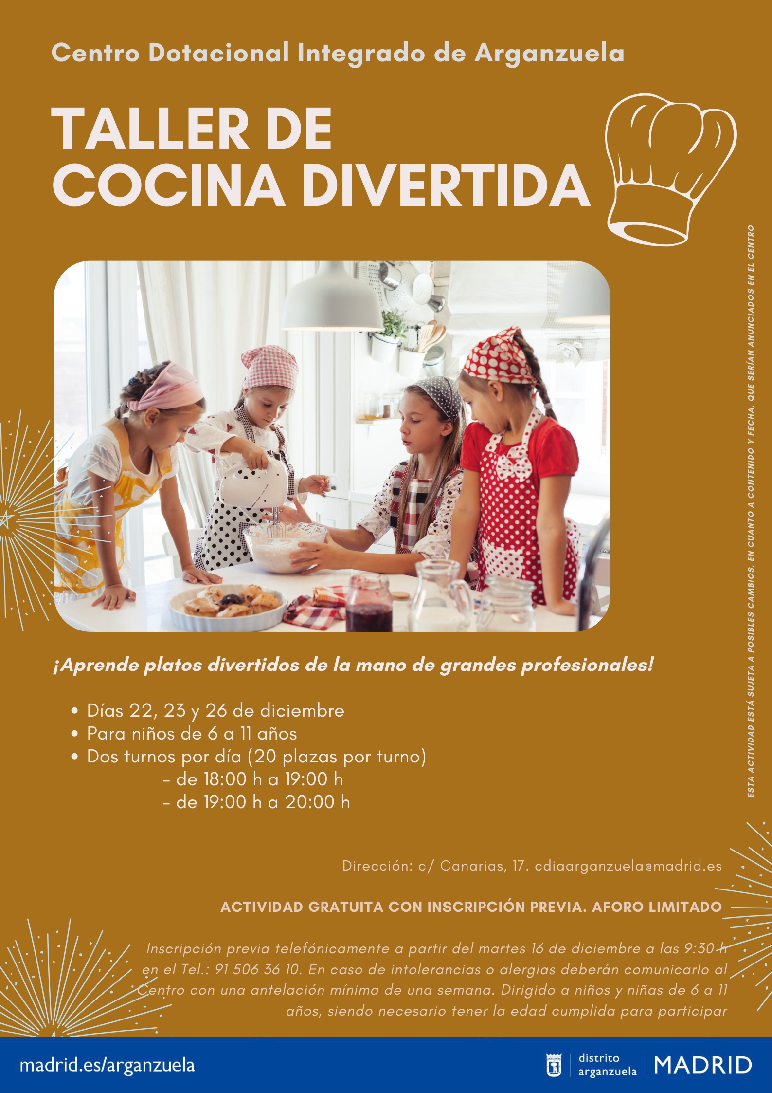 taller cocina divertida
