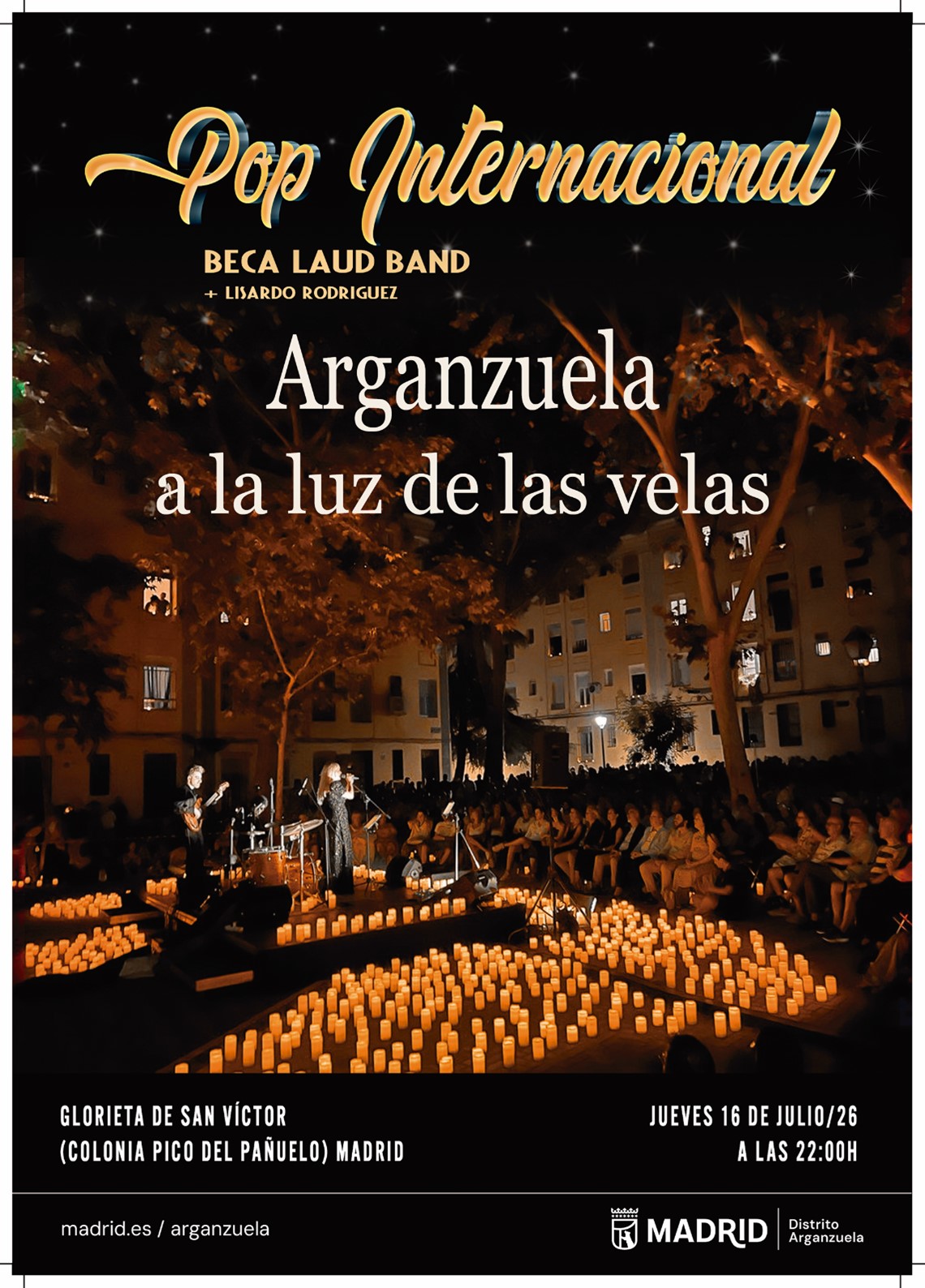 Arganzuela a la luz de las velas