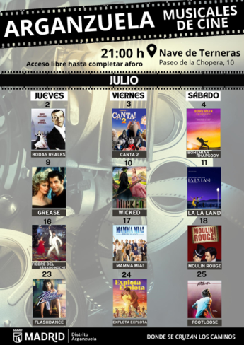 Cine de verano Arganzuela
