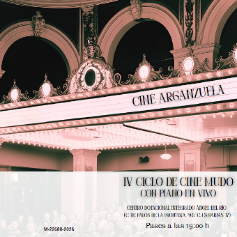 cine mudo con piano Arganzuela