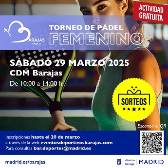 Torneo de pádel femenino