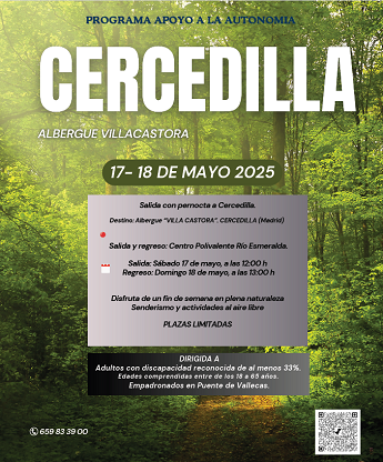 Salida con pernocta a Cercedilla