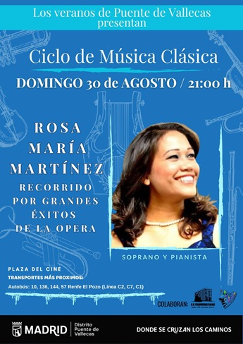 Rosa María Martínez – Recorrido por grandes éxitos de la opera
