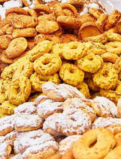 Taller de elaboración de rosquillas del Santo