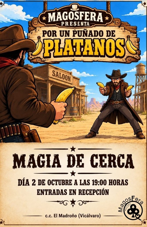 Magia de cerca: Por un puñado de plátanos