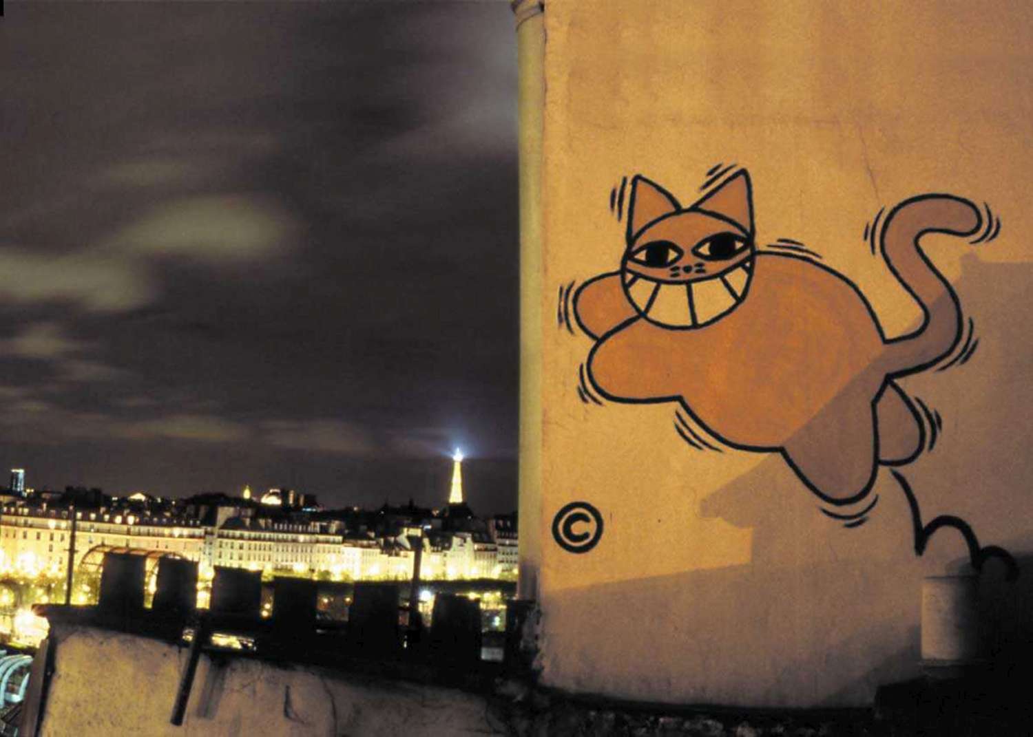 Gatos encaramados