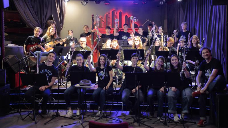 Fotografía de un concierto de Soler Jazz Band