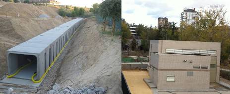 Adecuación medioambiental de las infraestructuras singulares de los colectores de Arroyofresno