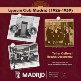 Conoce, descubre e investiga en la Hemeroteca Municipal de Madrid: Lyceum Club Femenino