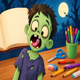 Celebrando Halloween en la biblioteca