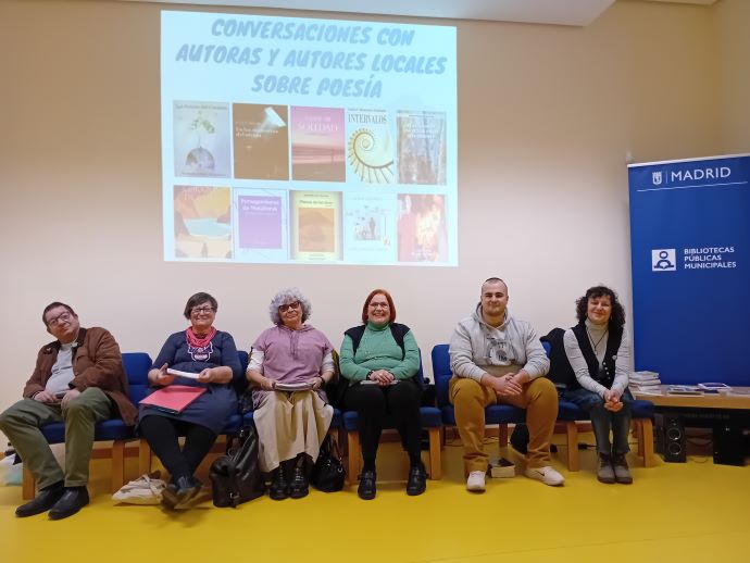 Autores en el encuentro