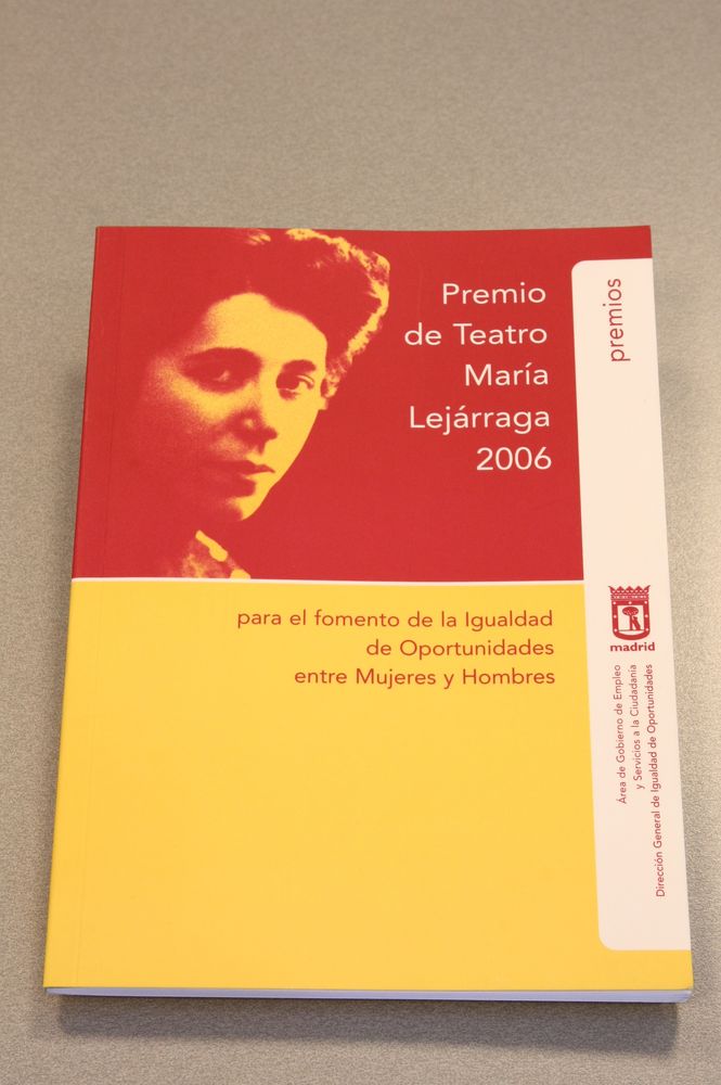 Vitrina 7. Premio de teatro María Lejárraga