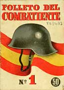 Folleto del combatiente, Salamanca, 1938