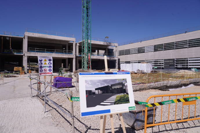 Obras del nuevo aulario del CIFSE