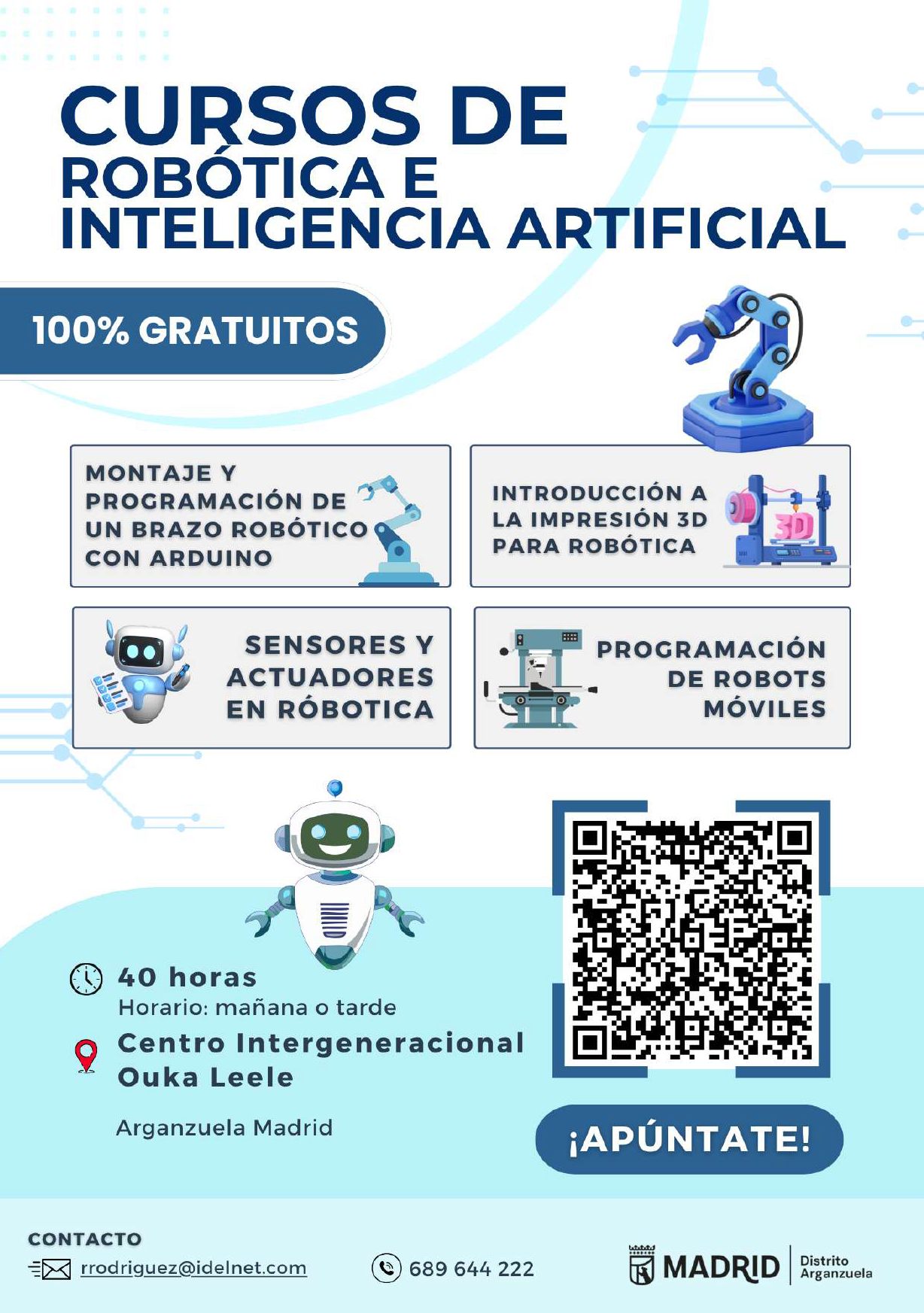 cursos rob&oacute;tica