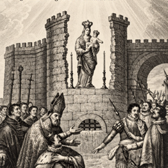 La Virgen de la Almudena en la literatura