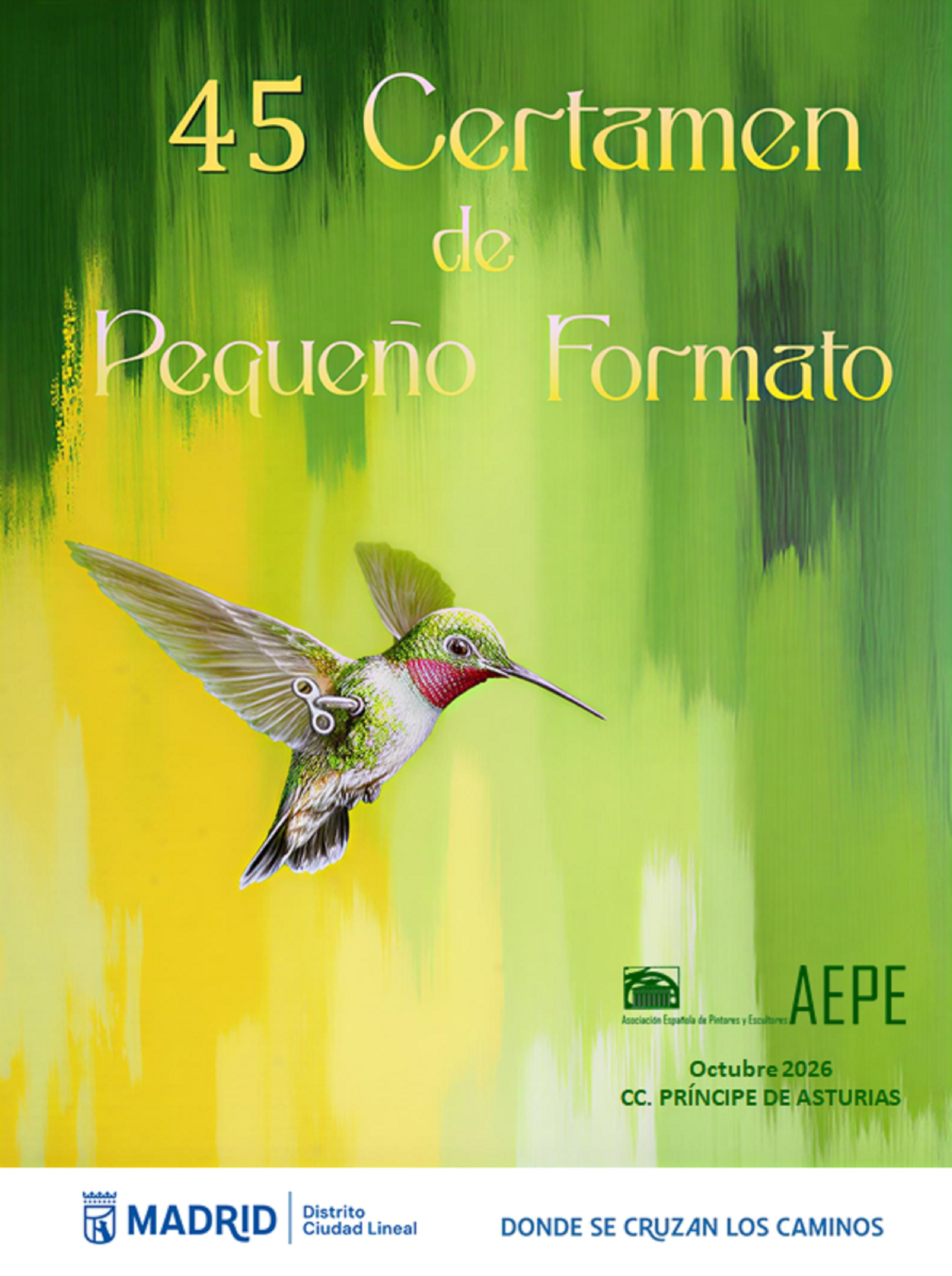 EXPOSICIÓN. '45 Certamen de Pequeño Formato de la Asociación Española de Pintores y Escultores'