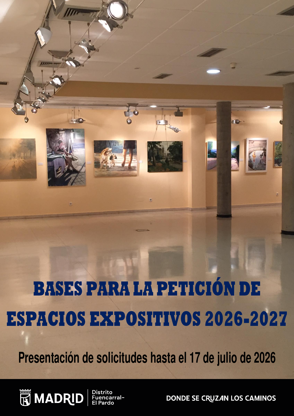 Cartel espacios expositivos 2026-2027