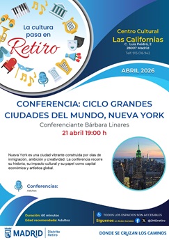 Cartel con informaci&oacute;n e imagen de la actividad.