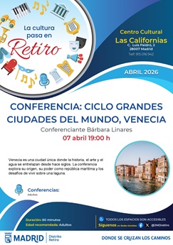 Cartel con informaci&oacute;n e imagen de la actividad.