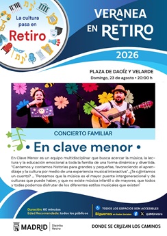 Cartel con fotograf&iacute;a e informaci&oacute;n de la actividad
