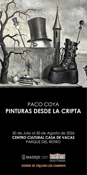 Cartel con informaci&oacute;n y fotograf&iacute;a de la exposici&oacute;n