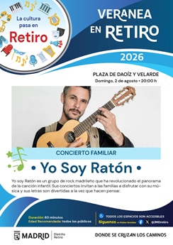 Cartel con fotograf&iacute;a e informaci&oacute;n de la actividad