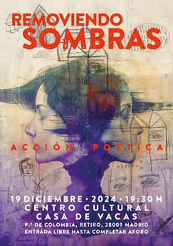 Cartel con información y fotografía de la actividad