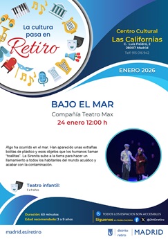 Cartel con fotograf&iacute;a e informaci&oacute;n de la actividad