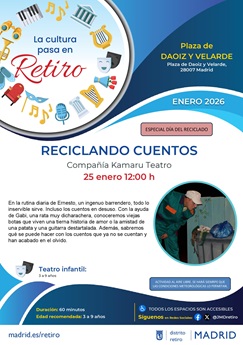 Cartel con fotograf&iacute;a e informaci&oacute;n de la actividad