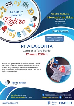 Cartel con fotograf&iacute;a e informaci&oacute;n de la actividad