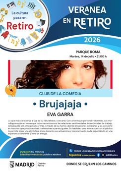 Cartel con fotograf&iacute;a e informaci&oacute;n de la actividad