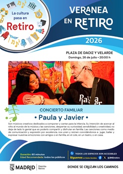 Cartel con fotograf&iacute;a e informaci&oacute;n de la actividad