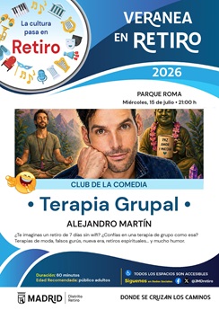 Cartel con fotograf&iacute;a e informaci&oacute;n de la actividad