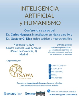 Cartel con informaci&oacute;n y fotograf&iacute;a de la actividad