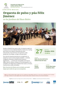 Orquesta de pulso y púa Félix Jiménez