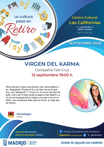 cartel de actuaci&oacute;n con sinopsis