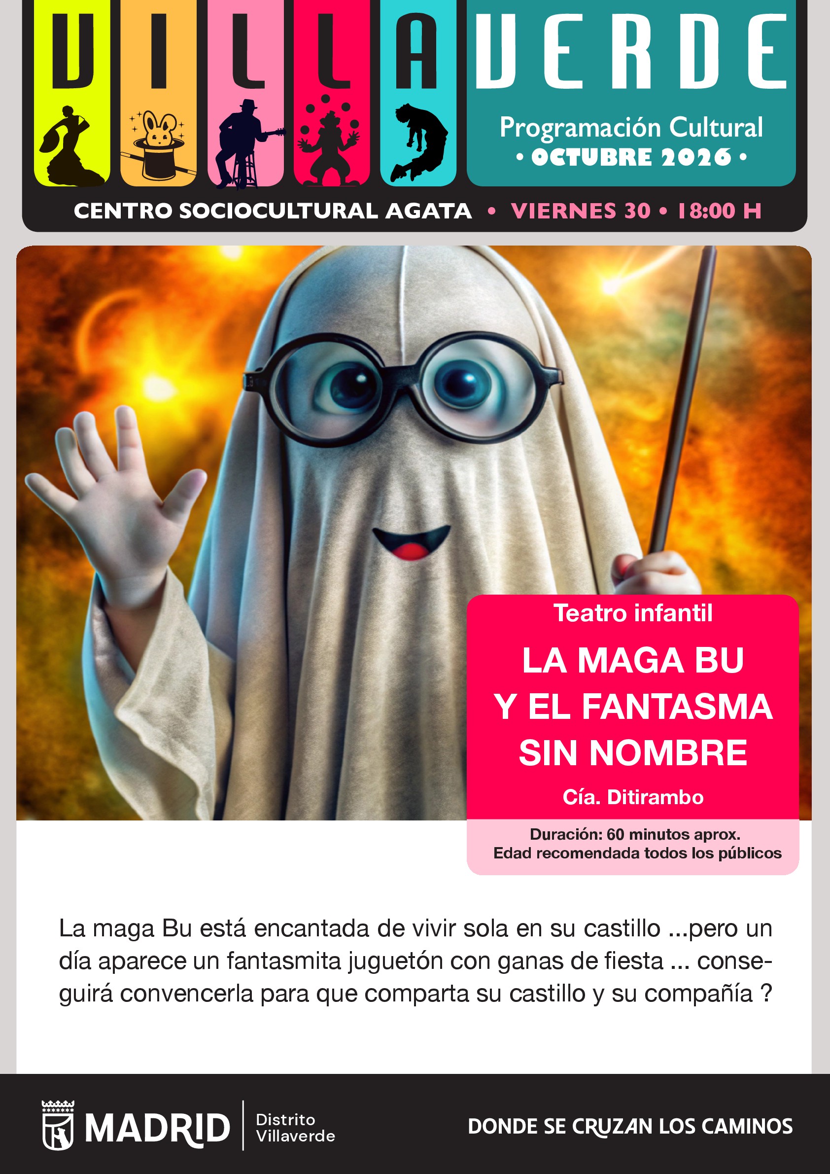 Teatro Infantil: `La Maga Bu y el Fantasma Sin Nombre´