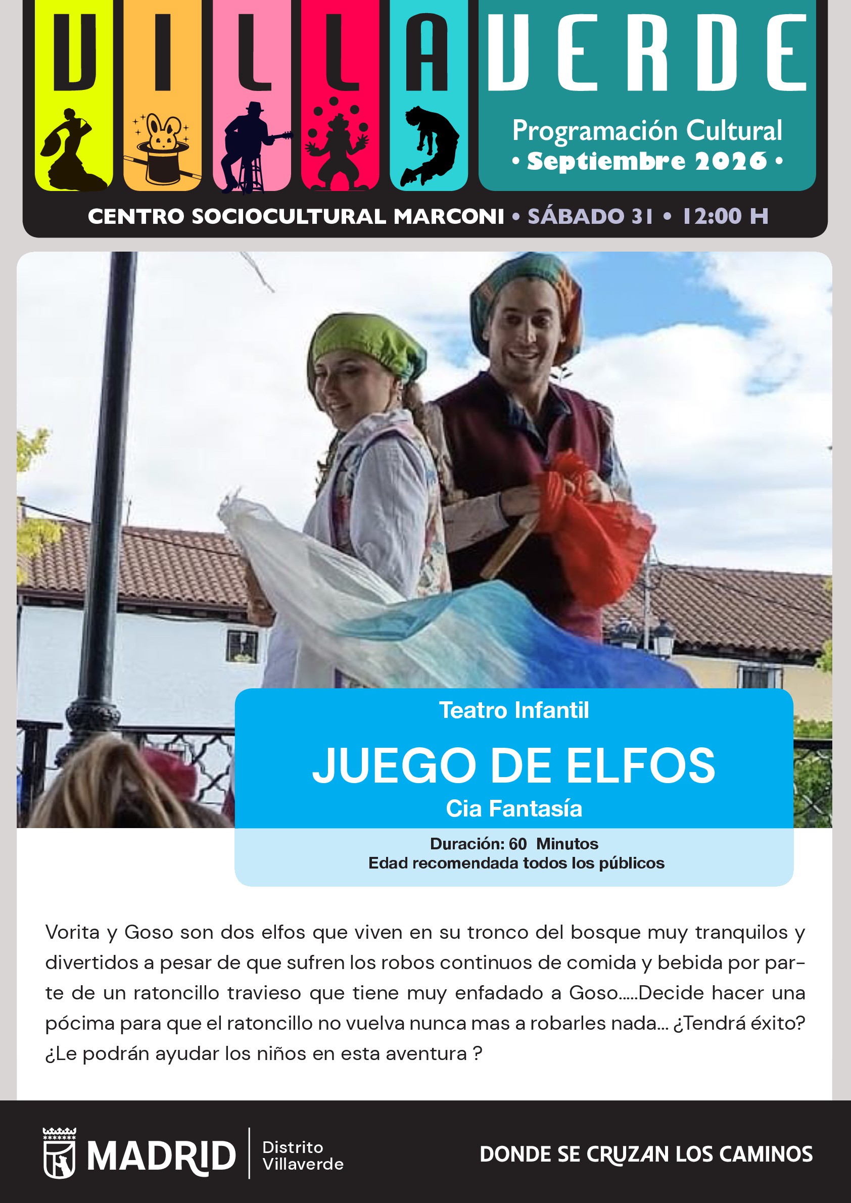 Teatro Infantil: `Juego de Elfos´