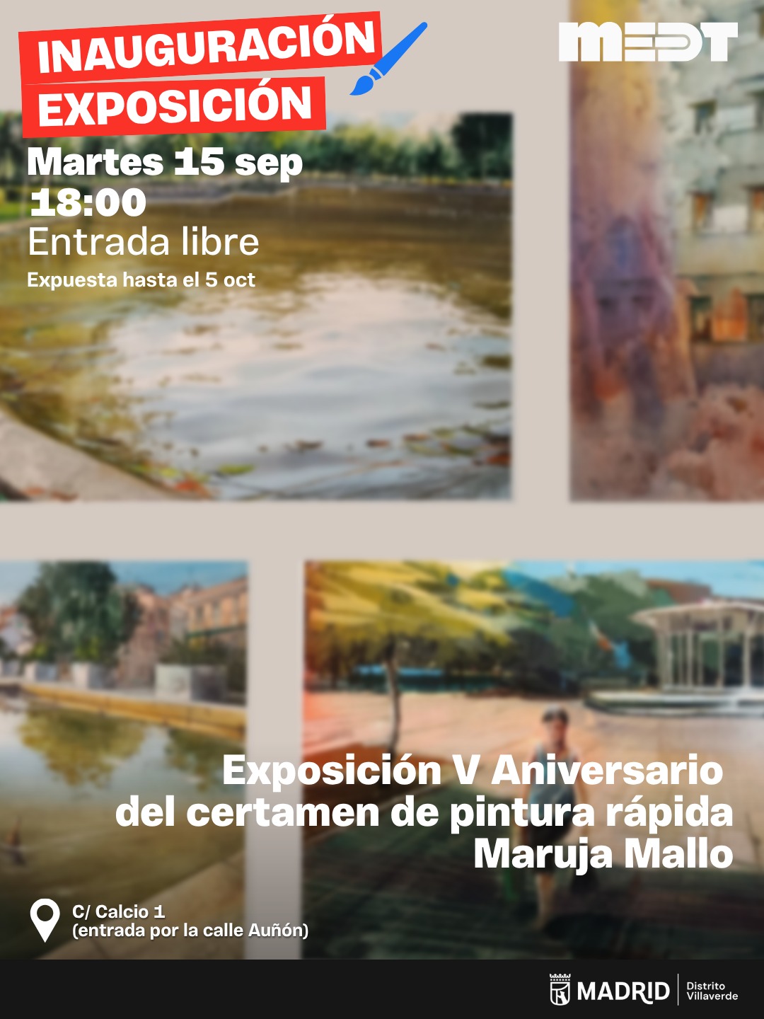 Exposición V aniversario certamen de pintura Maruja Mallo