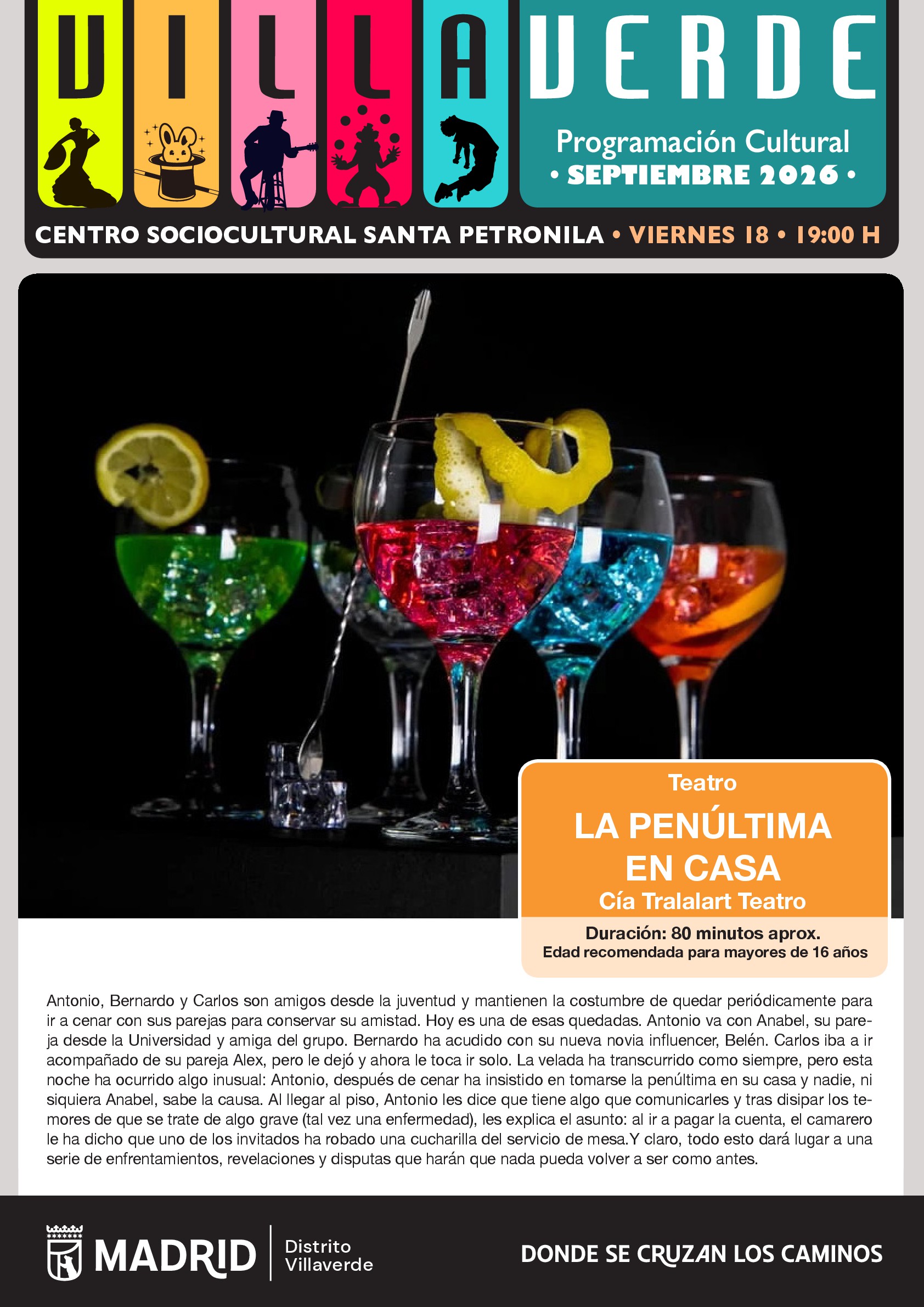 Teatro: `La Penúltima en Casa´