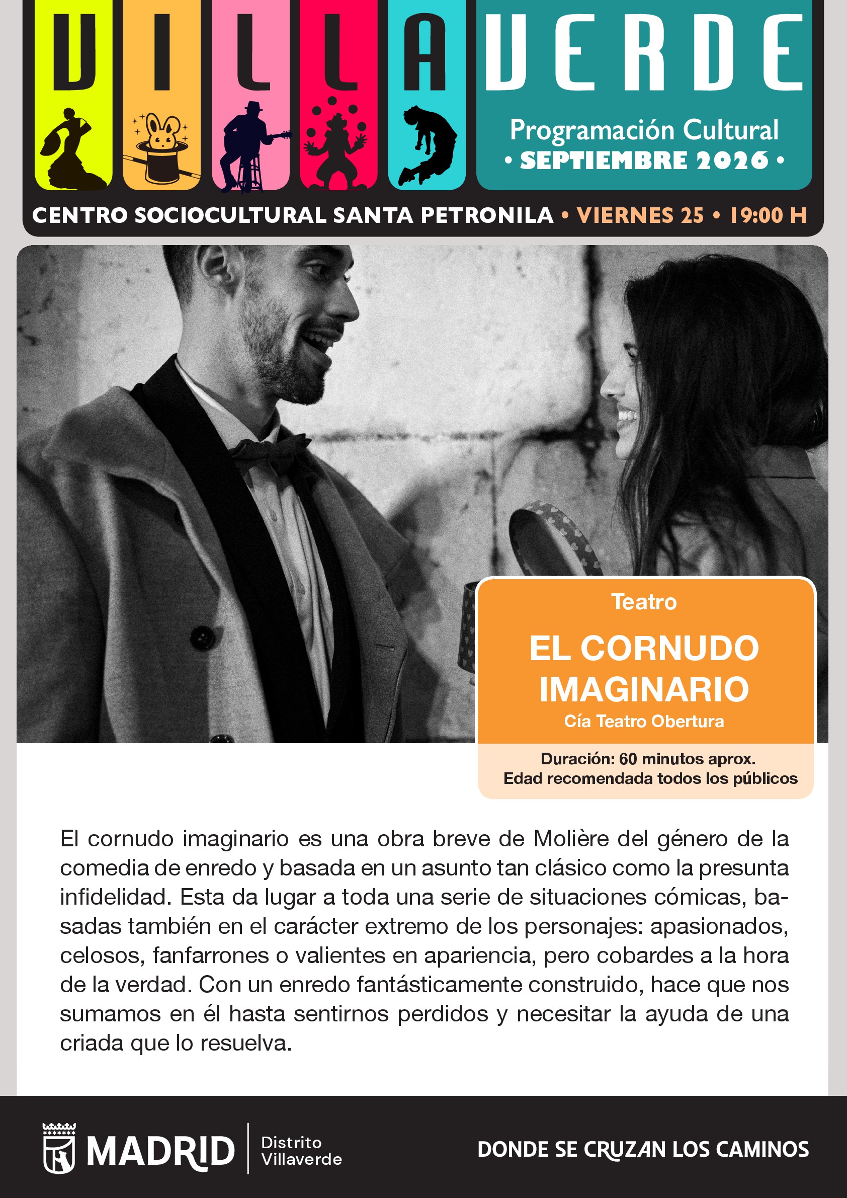 Teatro: `El Cornudo Imaginario´