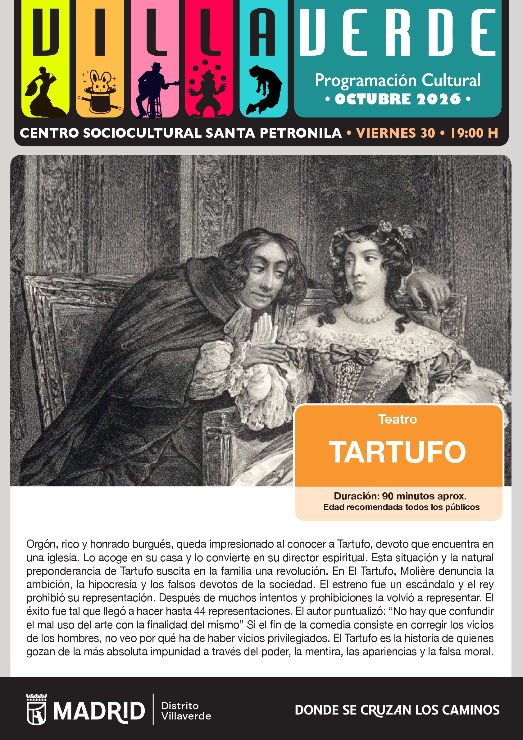 Teatro: `Tartufo´