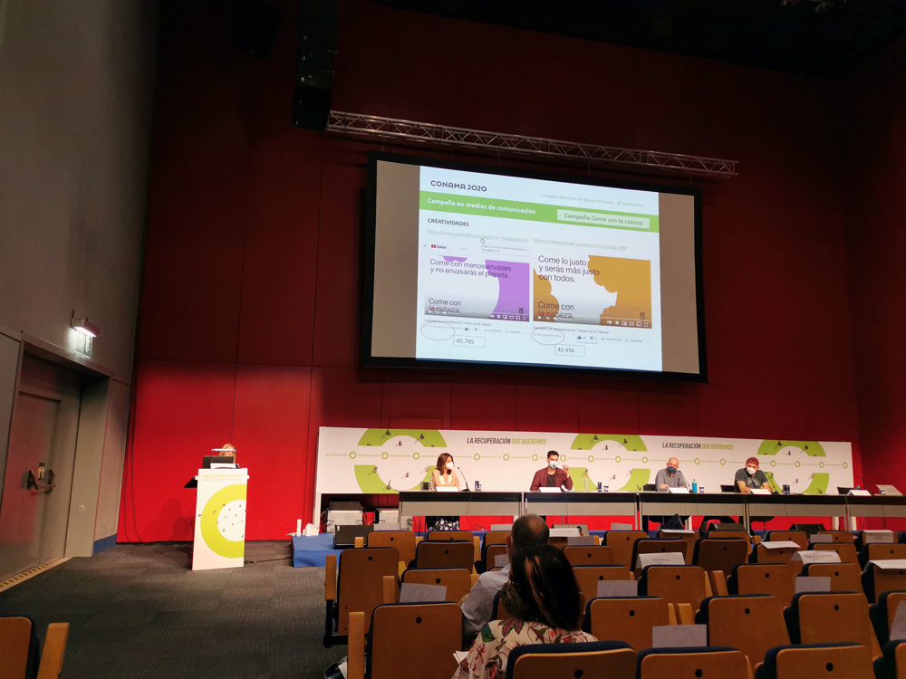 Imagen 3 de la Presentaci&oacute;n en CONAMA de la campa&ntilde;a de comunicaci&oacute;n y sensibilizaci&oacute;n &lsquo;Alimentaci&oacute;n sostenible y cambio clim&aacute;tico&rsquo; del proyecto Food Wave